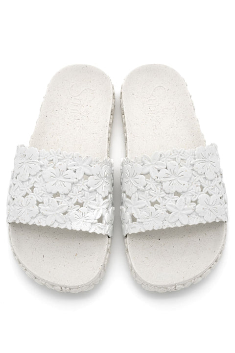 White Slides Women Footwear