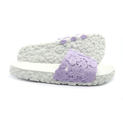 Beautiful Hawaii Lavender Slides for Women