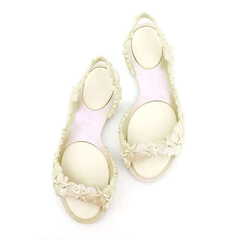 Women's Pearl Colored Sandals